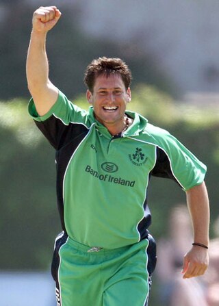 <span class="mw-page-title-main">Thinus Fourie</span> Irish cricketer