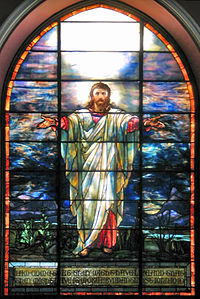 Tiffany Jesus Window in Pullman Memorial Universalist Church.jpg