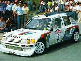 Timo Salonen - Peugeot 205 Turbo 16 (1985 Sanremo Rally) .jpg