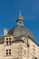 1958) Tour, dôme, clocheton, girouette, Château de Hautefort, Dordogne 27 septembre 2013