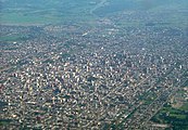 Aerial view of San Miguel de Tucuman.