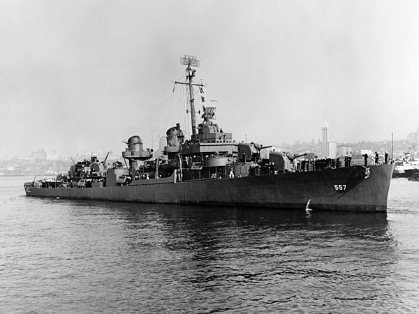 22. USS Johnston (DD-557)