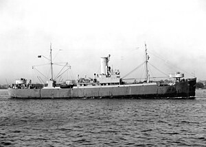 USS Uranus (AF-14) off the Norfolk Naval Shipyard, Virginia (USA), on 11 December 1943 (19-N-60186).jpg