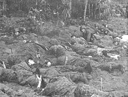 Marines américains au cours du raid Koiari sur Bougainville 28 29 Novembre 1943.jpg