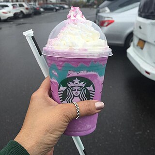 <span class="mw-page-title-main">Unicorn Frappuccino</span> Starbucks drink introduced in 2017