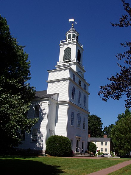 Exterior, Unitarian Church (1816)