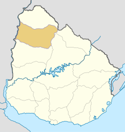 Salto Department is located in Uruguay