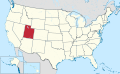 Location of Utah