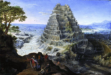 Construction de la Tour de Babel (1595)