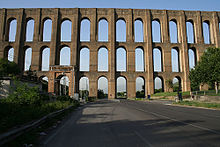 Aqueduct of Vanvitelli, Italy, built by Luigi Vanvitelli. It is a World Heritage Site. Vanvitelli aqueduct.jpg