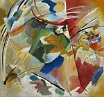 Vasily Kandinsky - Lukisan dengan Hijau Pusat - 1931.510 - Institut Seni Chicago.jpg