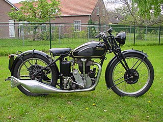 Velocette KSS British motorcycle