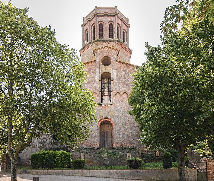 File:Verfeil (Haute-Garonne) - L’église Saint-Blaise - La façade.jpg