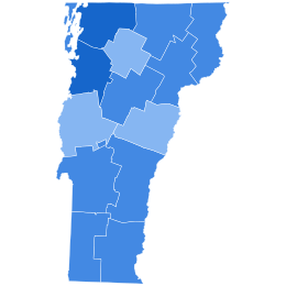 Vermont Presidential Election Results 1964.svg