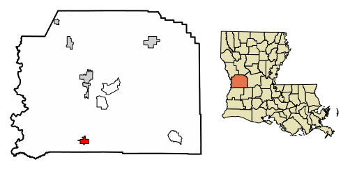 File:Vernon Parish Louisiana Incorporated and Unincorporated areas Rosepine Highlighted.svg