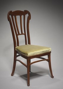 Cadira de caoba (1900) (Cleveland Museum of Art)