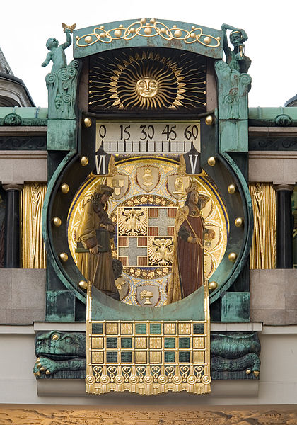 File:Vienna - Anker Clock at Hoher Markt Vienna insurance Austria by Franz von Matsch - 9640.jpg