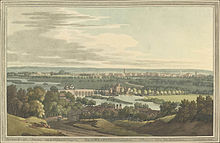 View of Reading from Caversham by Joseph Farington in 1793. View of Reading from Caversham by Joseph Farington, 1793.jpg