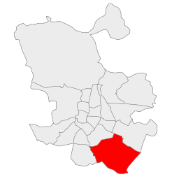 Villa de Vallecas District loc-map.svg