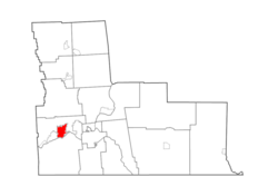 Village of Endwell NY Locator Map.png