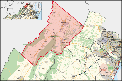Virginia's 1st Senate district (since 2024).svg