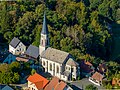 * Nomination Parish church Wüstenstein aerial view --Ermell 06:04, 15 October 2023 (UTC) * Promotion  Support Good quality. --ArildV 06:14, 15 October 2023 (UTC)