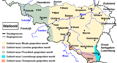 Picardisch: Uitspraak en variatie, Leenwoorden in het Nederlands, Tekstvoorbeeld