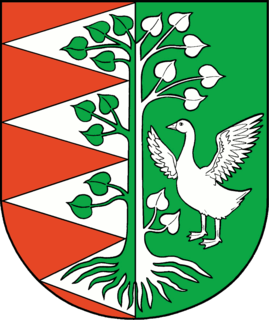 Putlitz-Berge Amt ("municipal federation") in the district of Prignitz, in Brandenburg, Germany