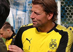 Weidenfeller a Borussia Dortmund színeiben 2017-ben