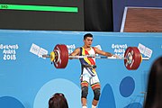 Deutsch: Gewichtheben bei den Olympischen Jugendspielen 2018; Tag 2, 10. Oktober 2018; Jungen 62 kg English: Weightlifting at the 2018 Summer Youth Olympics at 8 October 2018 – Boys' 62 kg