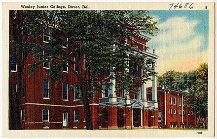 Postcard of Wesley Junior College