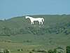 Westbury White Horse är ett exempel på en geoglyf.