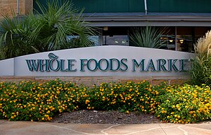 English: Entrance to offices at Whole Foods Ma...
