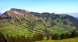 Wiesenberg sett från Gummenalp