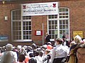 Unveiling of the Centenary Plaque by the Mayor of Croydon