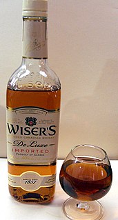 <span class="mw-page-title-main">J.P. Wiser's Whisky</span> Canadian whisky