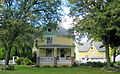 The William Payne House at 505 Elmgrove Road. Added to the National Register of Historic Places and designated Town of Greece Landmark in 2012.