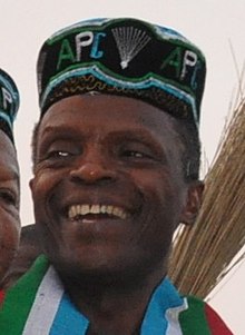 Yemi Osinbajo in 2015 during the general election campaigns Yemi Osinbajo.jpg