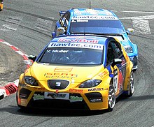 Yvan Muller (SEAT Leon) placed second in the Drivers' Championship Yvan Muller SEAT Leon 2007 Pau.jpg