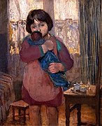 Madeleine Carpentier - La poupée malade - Musée des Beaux-Arts de Gaillac (The sick doll)