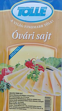Óvári cheese (Hungarian) 2.jpg