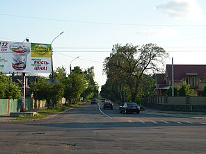 На перетині з бульваром Шевченка