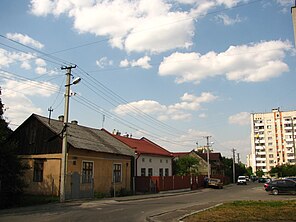 Середня частина вулиці Орельської