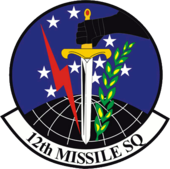 Emblem of the 12th Missile Squadron