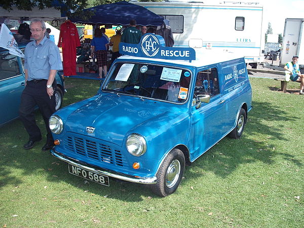 1961 RAC Austin Mini Van