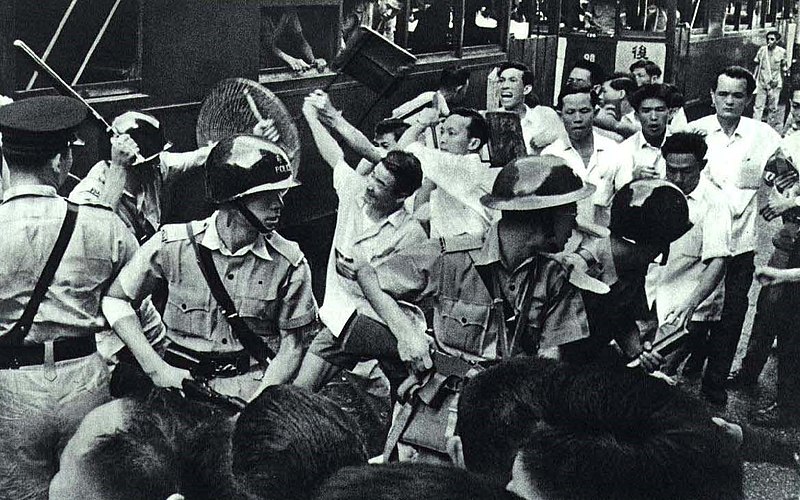 File:1967-08 1967年 香港电车工人罢工.jpg