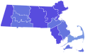 1976 United States Senate Election in Massachusetts by County