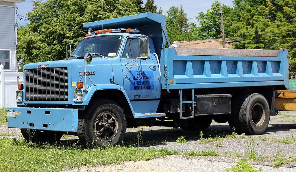 91 Gmc dump truck #4