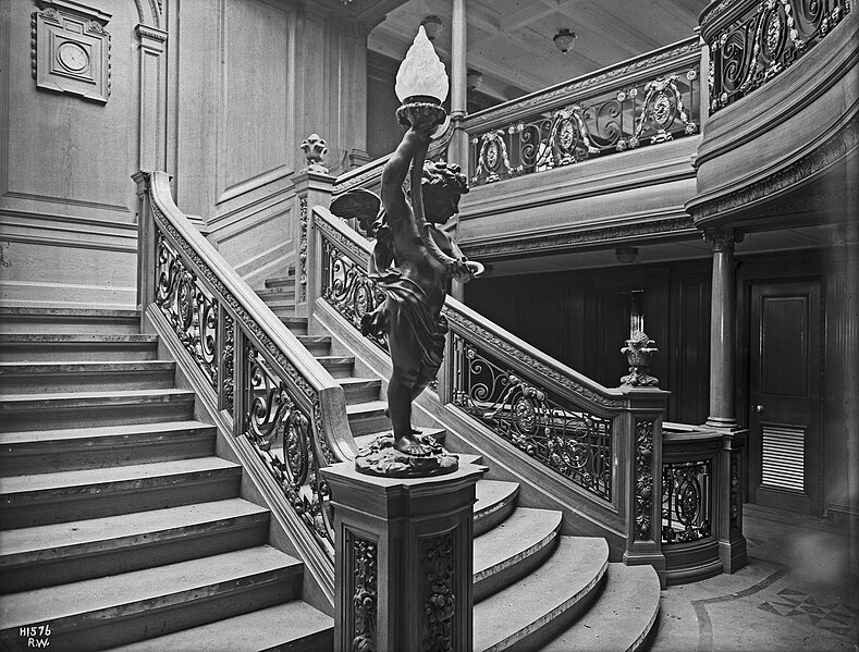 File:1st Class Aft Grand Staircase.jpg