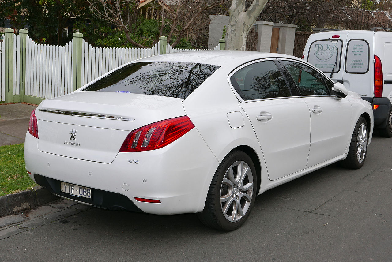 Image of 2011 Peugeot 508 Allure HDi sedan (2015-07-24) 02